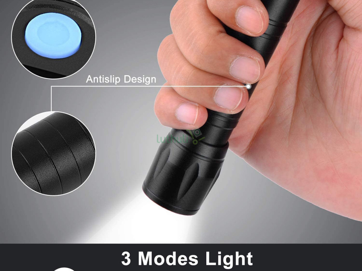 USB Rechargeable Portable Mini LED Flashlight