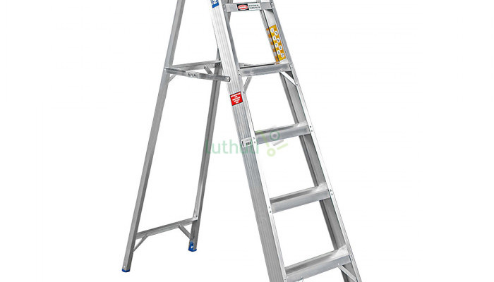6-Step aluminum ladder