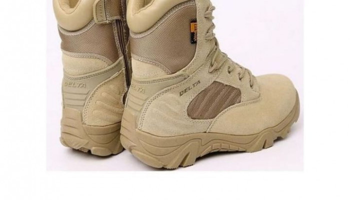 Camping -military boots