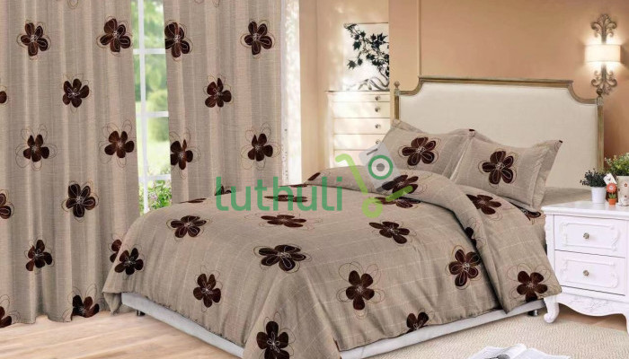 Duvet Set Reversible Bedding Curtain