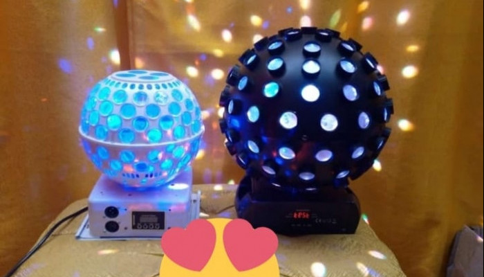 Magic Ball Disco Lights, Sound Driven, Remote Control or DMX