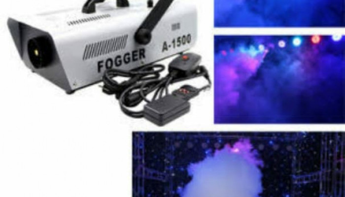 1500w Fogger Machine With LED Light and Remote control