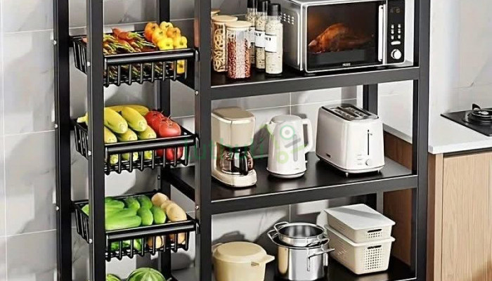 Kitchen Pantry Organiser Rack – Multi-Layer