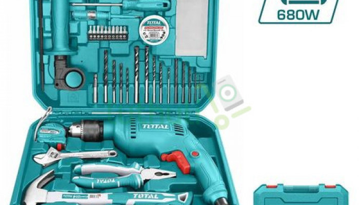 TOTAL THKTHP1152 115 Pcs Tools set