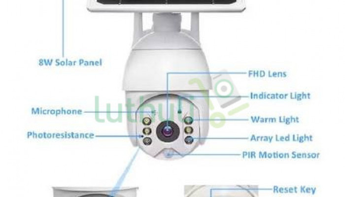 UBOX 4G Solar Camera | PTZ 1080p SIM | Outdoor Farm & Garden