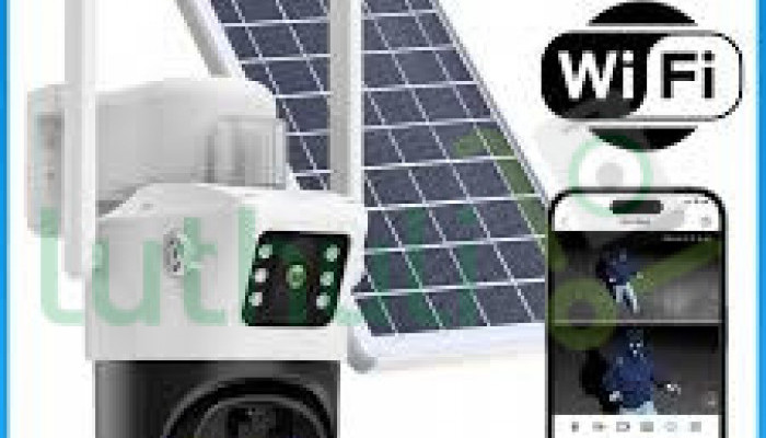 Solar-powered for off-grid security