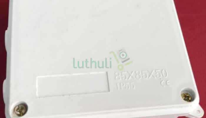 CCTV junction adapter box for securing and organizing camera cabl