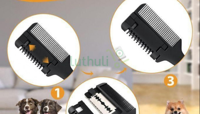 Pet Grooming Comb for Dogs and Cats