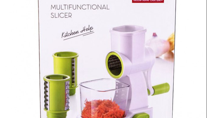 3 in 1 Rotary Multifunctional Slicer and grater