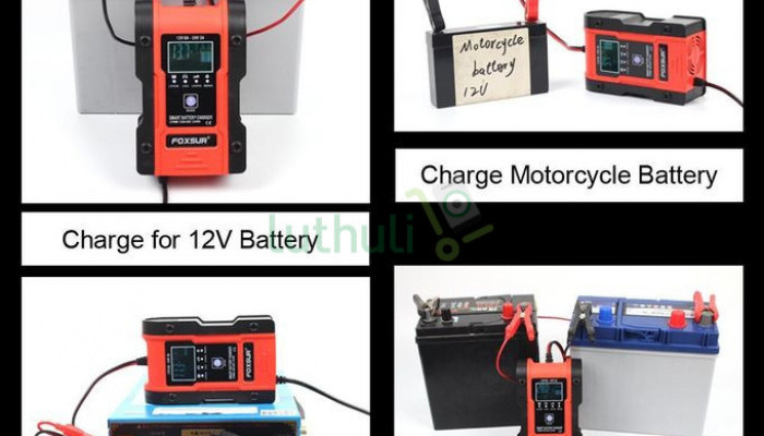 Automatic Smart 12V 24V Battery Charger