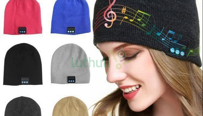 Bluetooth V5.0 Beanie Hats Wireless Headphone