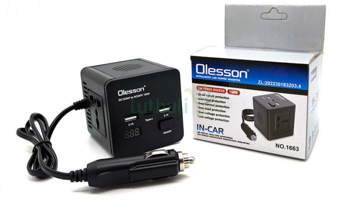 Car Inverter 12v/24vto 220v Portable Inverter Output Socket