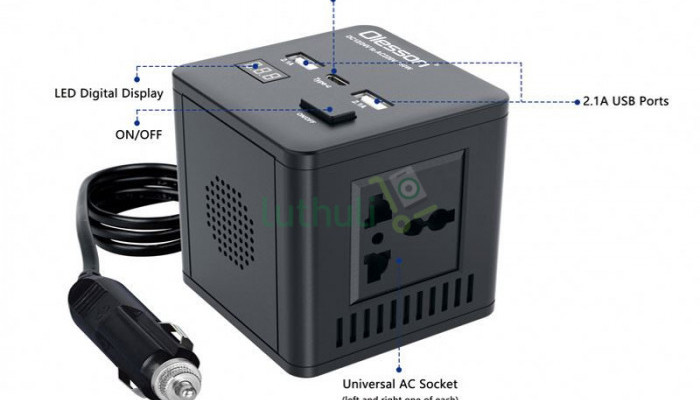 Car Inverter 12v/24vto 220v Portable Inverter Output Socket