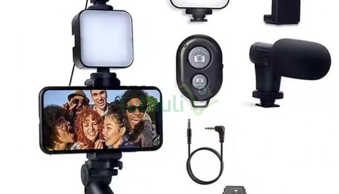 Smartphone Vlogging Kit Tripod Phone Holder