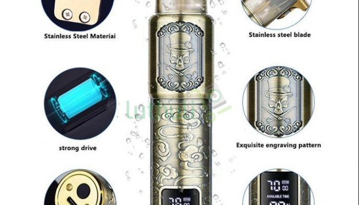 Multifunction cordless  electric shaver