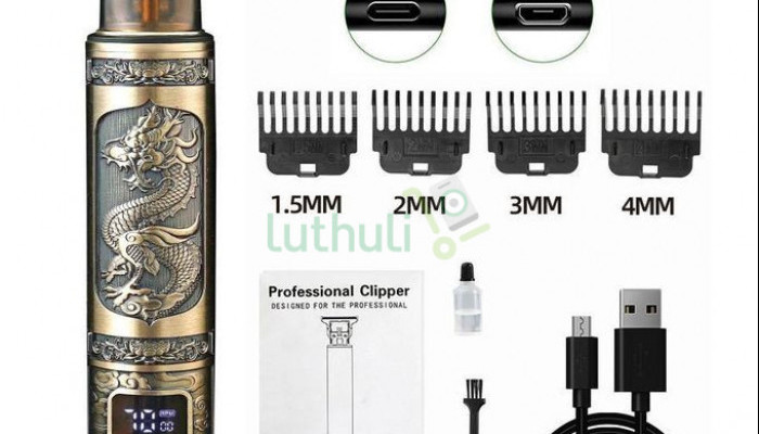 USB Rechargeable Cordless HairTrimmer Machine