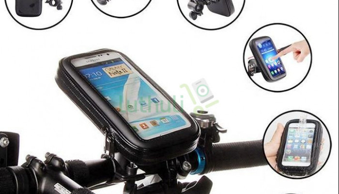Phone Holder with 360 Degree Rotation Touch Screen