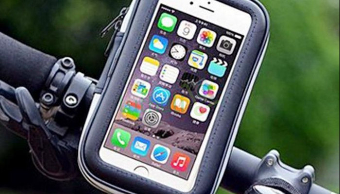 Phone Holder with 360 Degree Rotation Touch Screen