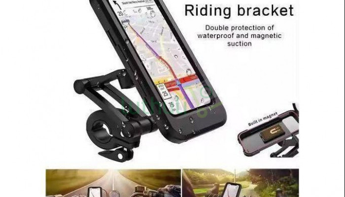 Phone Holder with 360 Degree Rotation Touch Screen
