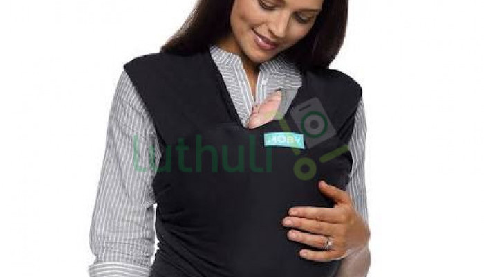 Baby Wrap Carrier Black | Soft Newborn Baby
