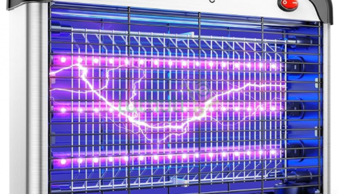 Quiet electric insect lamp for indoor mosquito and flying insect