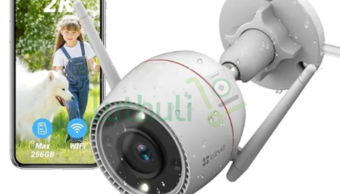 1080p outdoor WiFi CCTV camera with AI detection and night vision