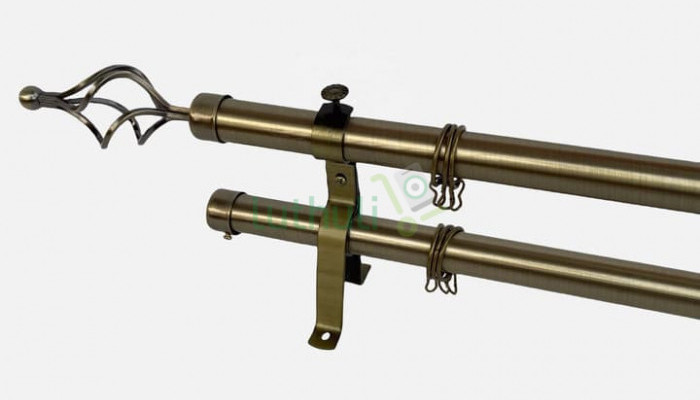 Black and Gold Window Hangers Set