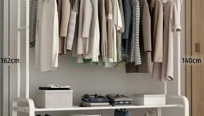 Versatile multipurpose rack for clothes storage