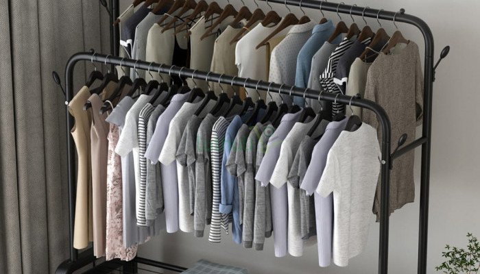 Multipurpose Clothing and Storage Rack