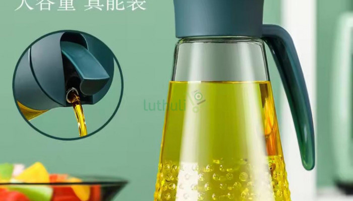 Autoflip Automatic Refill Glass Soy Sauce / Oil dispenser bottle