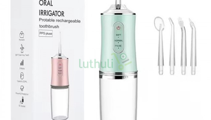 Portable Oral Irrigator Water Flosser