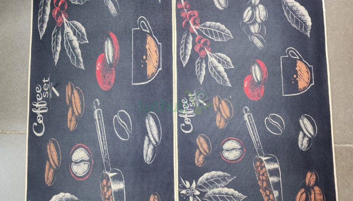 Durable rubber kitchen mats with comfort support