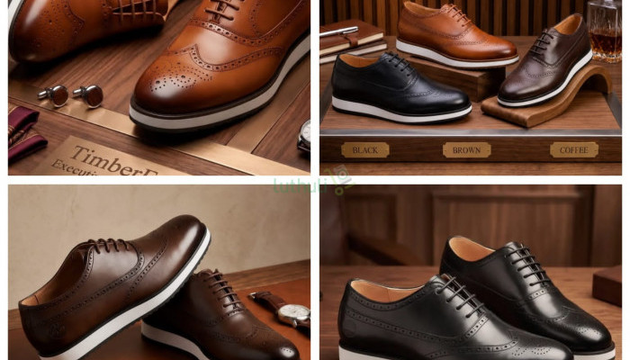 Timberland leather shoes