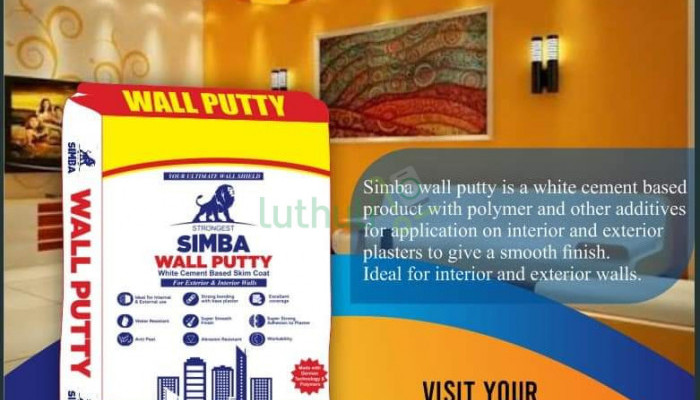 Simba Wall Putty is eco-friendly, extra fine, light weight