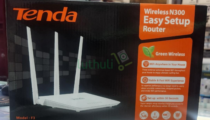 3-antenna wireless router for stable home WiFi coverage