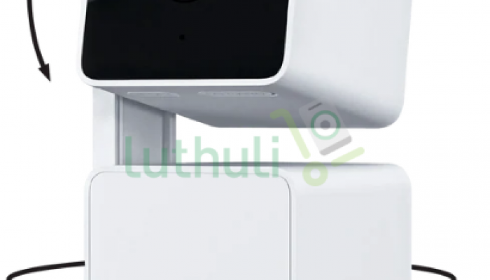 360° rotating smart WiFi CCTV camera with color night vision